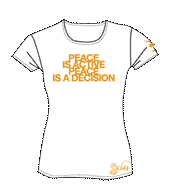T Shirt Peace Women Front
